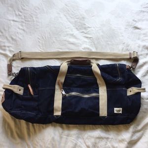 Steve Madden Denim Duffle Bag (NWOT)